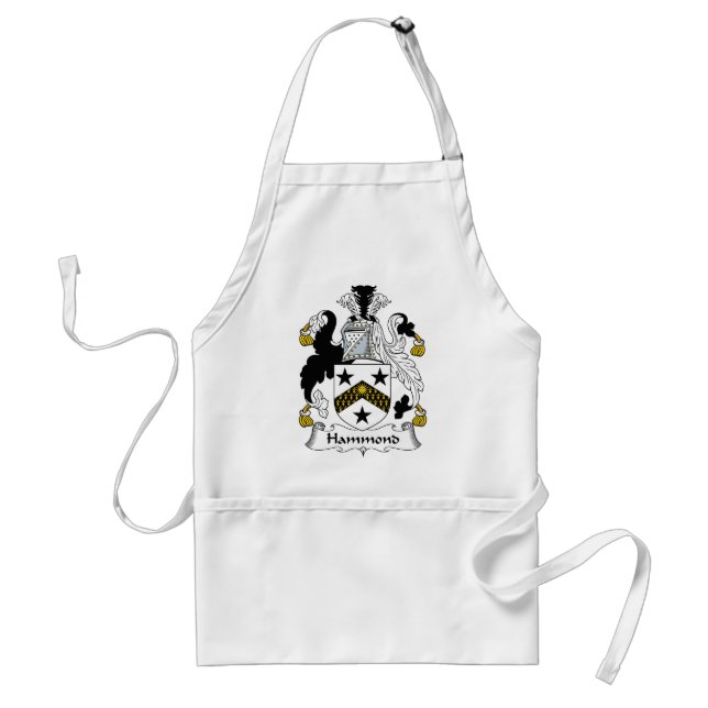 Hammond Family Crest Standard Apron (Front)