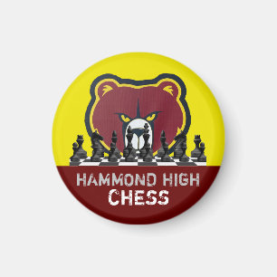 HAMMOND HIGH CHESS Magnet