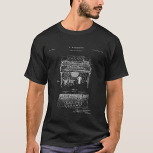 Hammond Organ Patent  T-Shirt