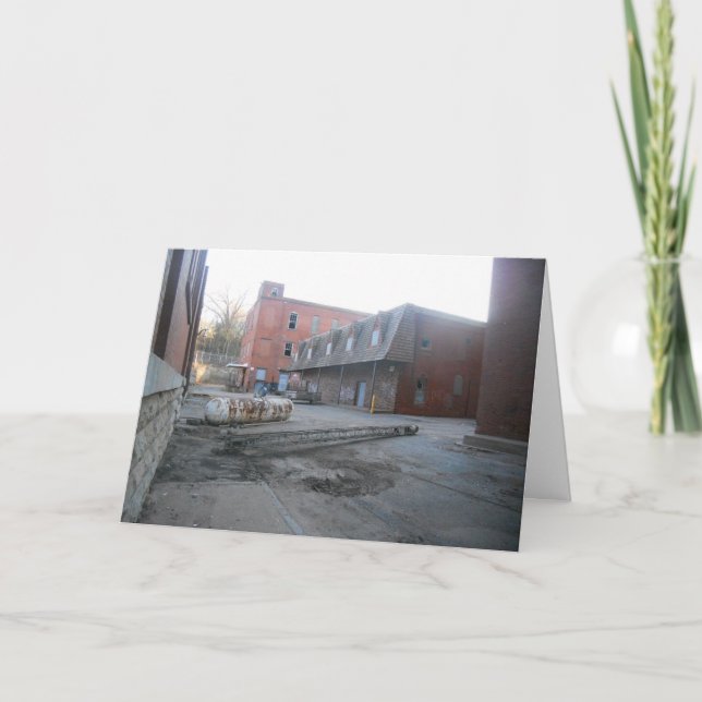 “Hamm's Brewery Ghost Town” Hallowe’en Card (Front)