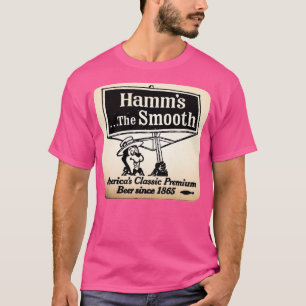 Hamms the Smooth Beer Glass Coaster T-Shirt