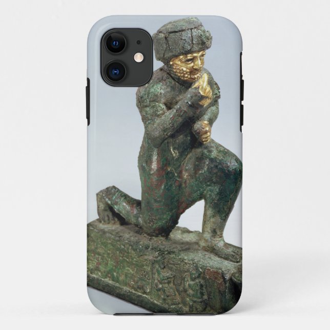 Hammurabi, king of Babylon, praying before a sacre Case-Mate iPhone Case (Back)