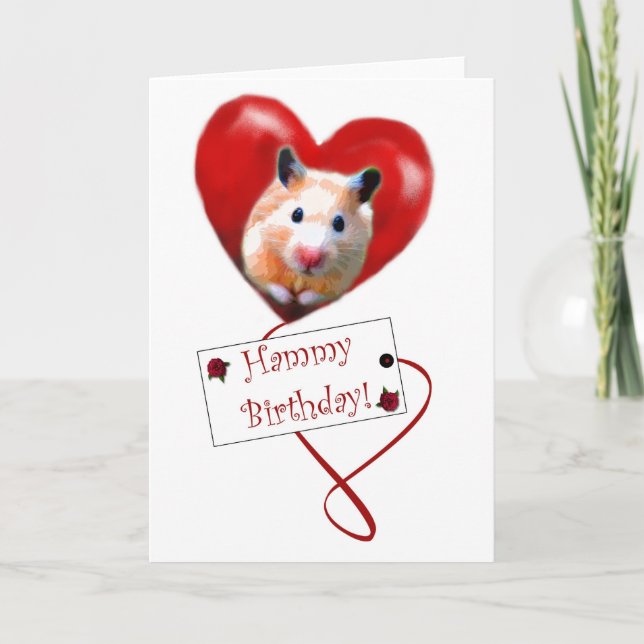 Hammy Birthday Cards (Front)