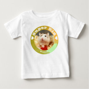 HammyVille - Cute Brown White Hamster - Super Kids Baby T-Shirt
