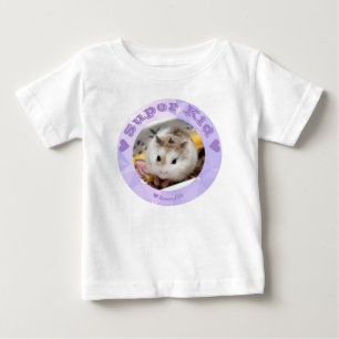 HammyVille - Cute Brown White Hamster - Super Kids Baby T-Shirt