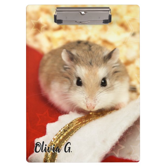 Hammyville - Cute Hamster Clipboard (Front)