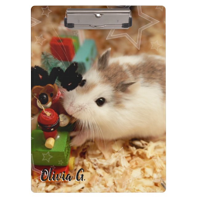 Hammyville - Cute Hamster Clipboard (Front)