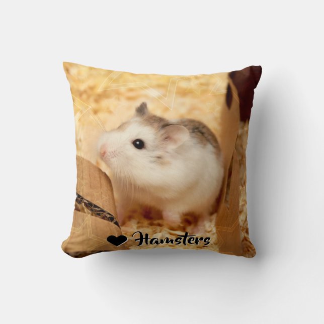 Hammyville - Cute Hamster Cushion (Front)