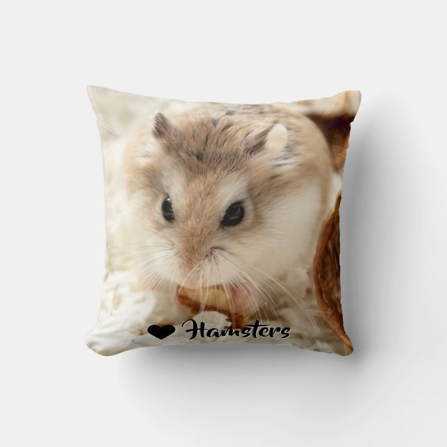 Hammyville - Cute Hamster Cushion (Front)
