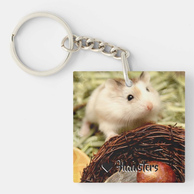 Hammyville - Cute Hamster Key Ring (Front)