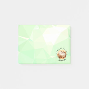 HammyVille - Cute Hamster with Motivational Quote Post-it Notes