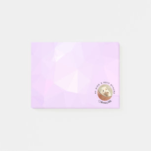 HammyVille - Cute Hamster with Motivational Quote Post-it Notes