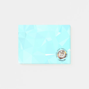 HammyVille - Cute Hamster with Motivational Quote Post-it Notes