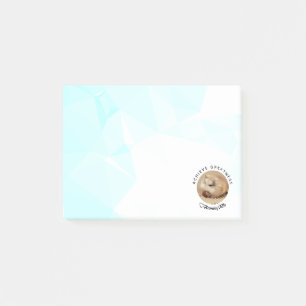 HammyVille - Cute Hamster with Motivational Quote Post-it Notes