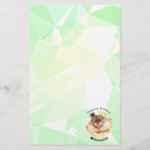 Hammyville - Cute Hamster with Motivational Quote Stationery