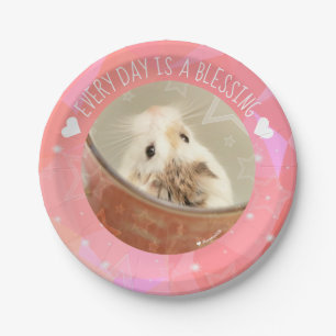 Hammyville - Cute Robo Hamster Blessing Paper Plate