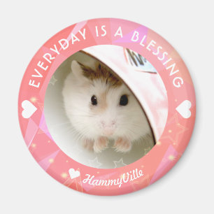 Hammyville - Cute Robo Hamster Magnet