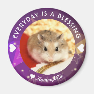 Hammyville - Cute Robo Hamster Magnet