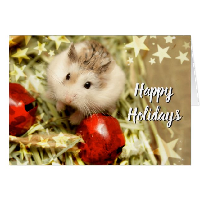 Hammyville - Holiday Red Bells (Front Horizontal)