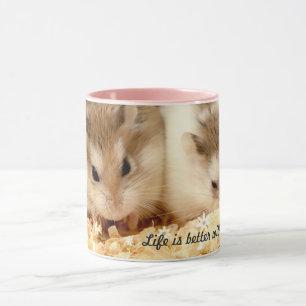 Hammyville - Two Cute Hamsters Mug