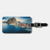 Hamnøy Norway stylised Magnet