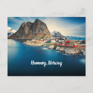 Hamnøy Norway stylised Postcard