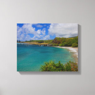 Hamoa Beach Hawaii Canvas Wall Art Print
