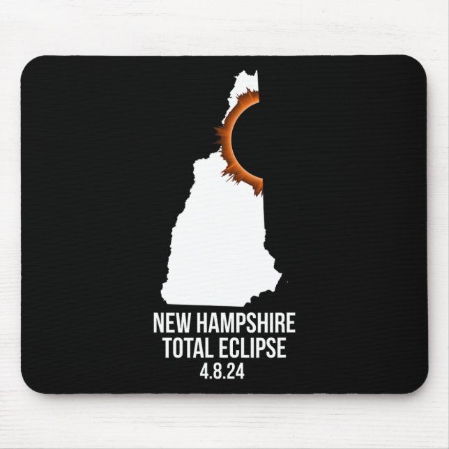 Hampshire Eclipse Idea Men#39;s New Hampshire Tota Mouse Mat (Front)