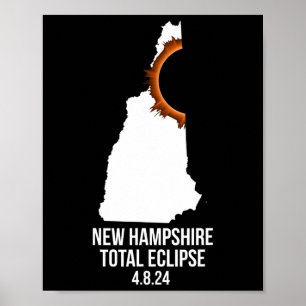 Hampshire Eclipse Idea Men#39;s New Hampshire Tota Poster