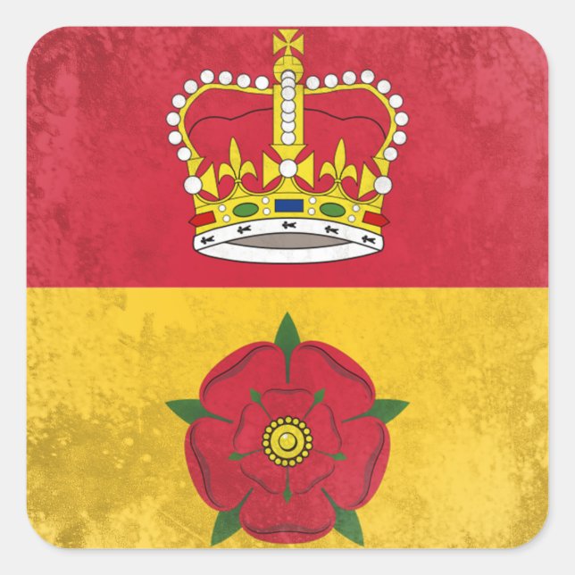Hampshire Square Sticker (Front)