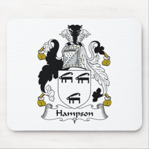 Hampson Family Crest Mouse Mat