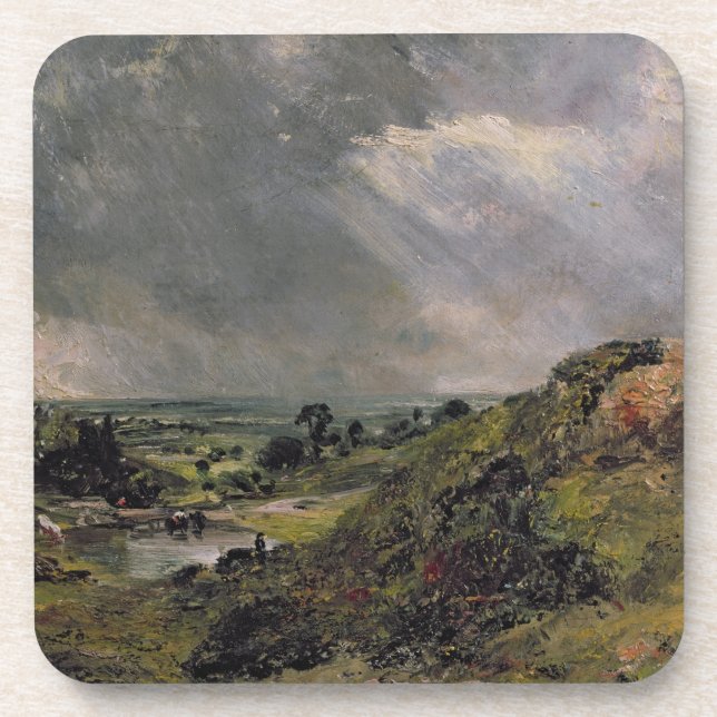 Hampstead Heath, Branch Hill Pond, 1828 Coaster (Front)