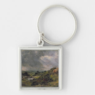 Hampstead Heath, Branch Hill Pond, 1828 Key Ring
