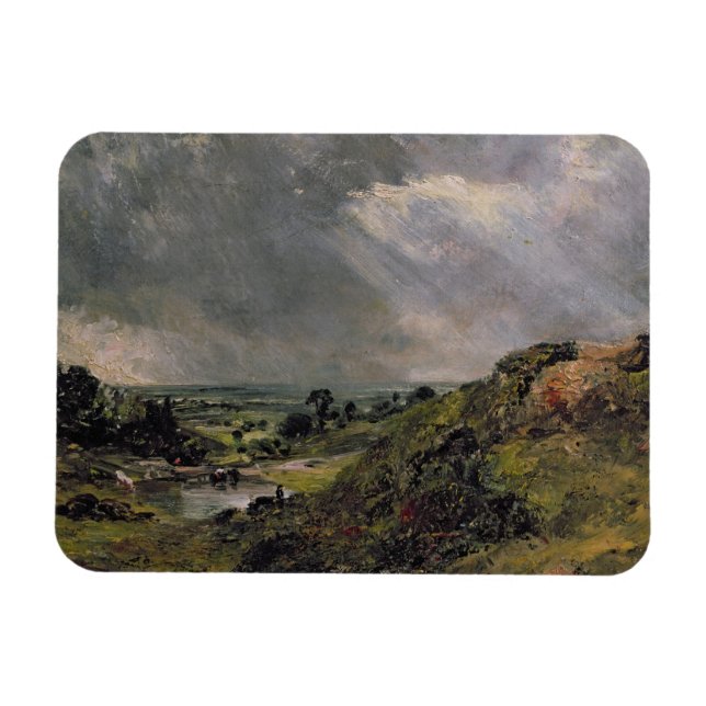 Hampstead Heath, Branch Hill Pond, 1828 Magnet (Horizontal)