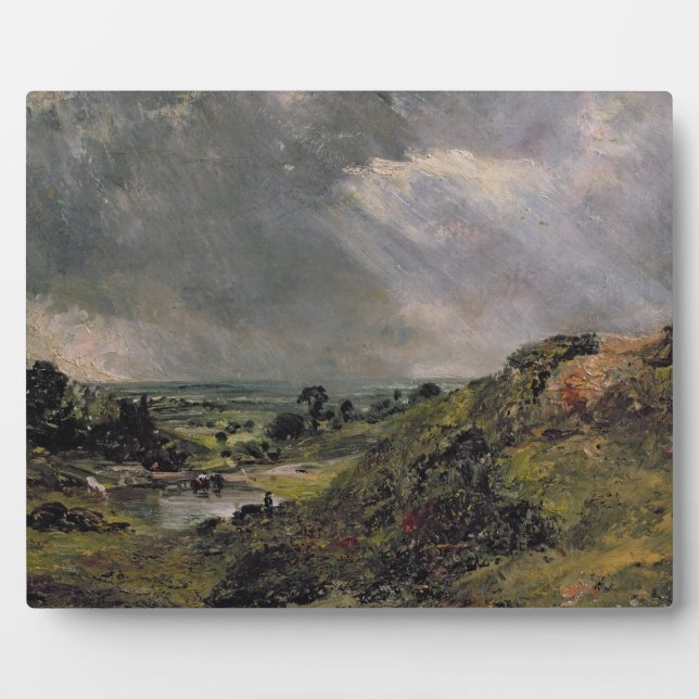 Hampstead Heath, Branch Hill Pond, 1828 Plaque (Front)
