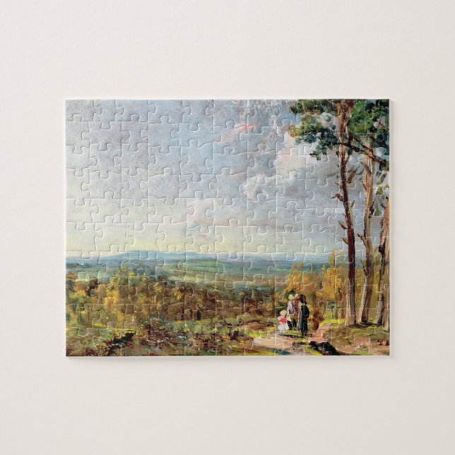 Hampstead Heath Looking Towards Harrow, 1821 (oil Jigsaw Puzzle (Horizontal)