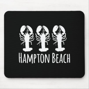 Hampton Beach New Hampshire Lobster Nautical Coast Mouse Mat