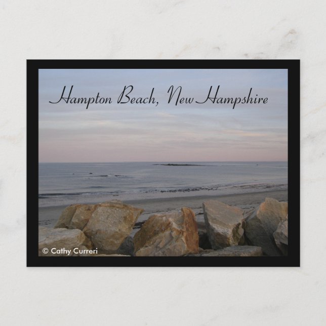 Hampton Beach, New Hampshire Postcard (Front)