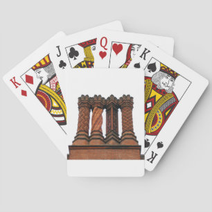 Hampton Court Chimneys: Classic Playing Cards