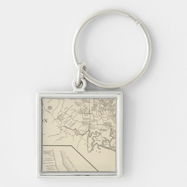 Hampton, Hampton Beach Key Ring (Front)