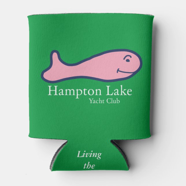 Hampton Lake NO NAME coozy Can Cooler (Front)
