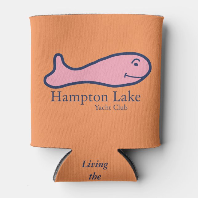 Hampton Lake - non personalised Can Cooler (Front)