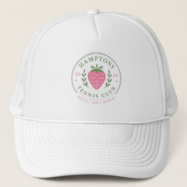 Hamptons Tennis - Trucker Hat (Front)