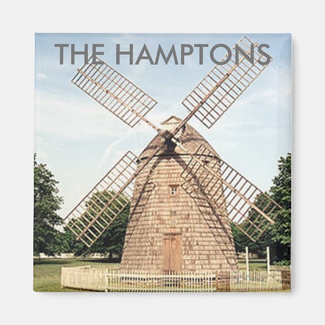 Hamptons Windmill magnet (Front)