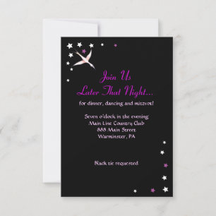 HAMSA BEAUTY Bat Mitzvah Invitation
