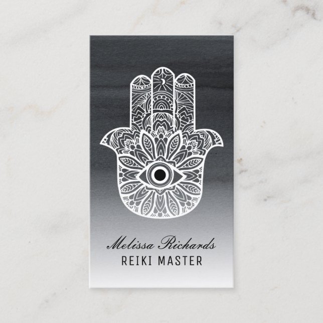 Hamsa Business Cards (Front)