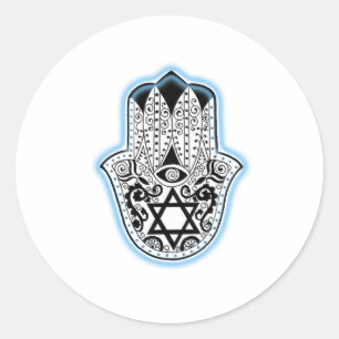 Hamsa Classic Round Sticker