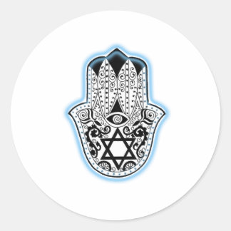 Hamsa Classic Round Sticker