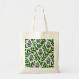 Hamsa Eye Botanical Tote Bag