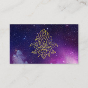 *~* Hamsa Galaxy Nebula Cosmic Sacred Business Card